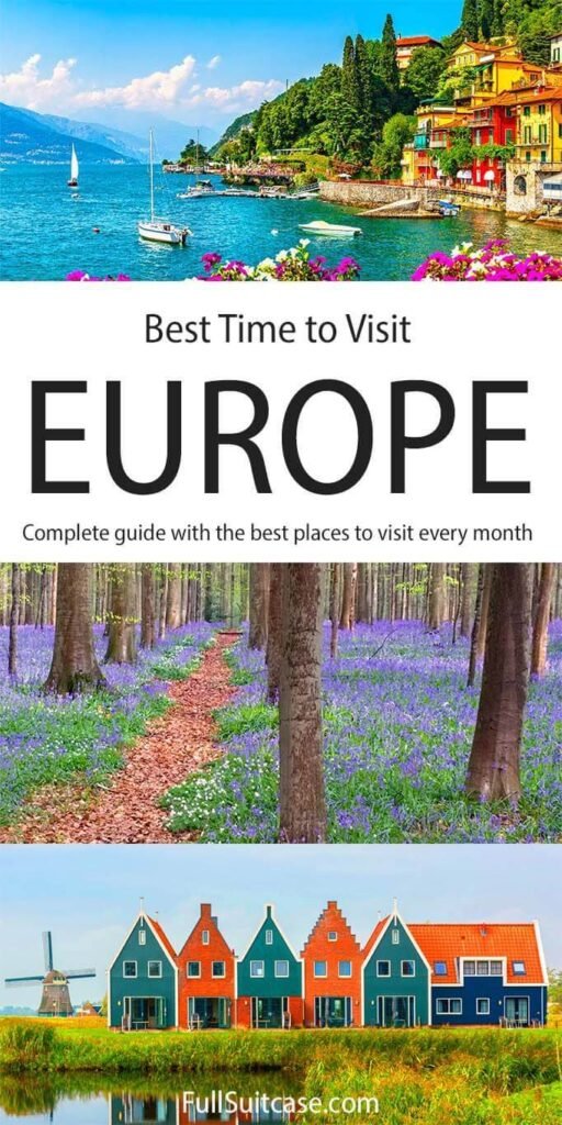 Best Months To Visit Europe