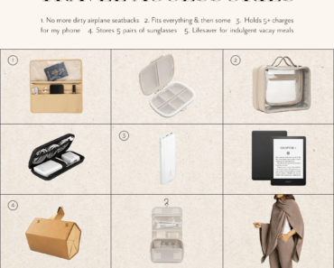 Essentials For Every Traveler: Travel Hacks For Must-Have Items